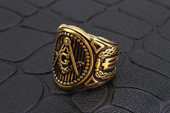 Anniversary Essential Stainless Steel AG Ring for Men in Europe or America