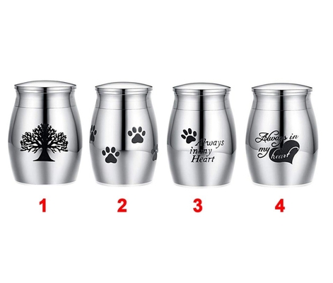 OEM/ODM Stainless Steel Funeral Casket Cat Cremation Urn for No Deformation and Birds