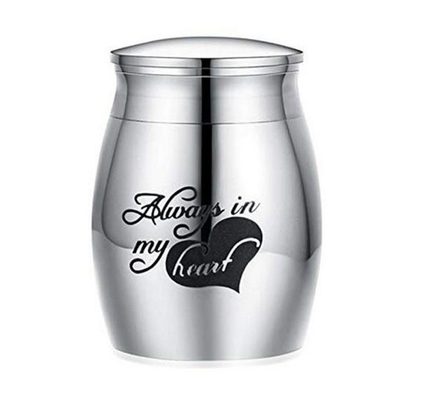 OEM/ODM Stainless Steel Funeral Casket Cat Cremation Urn for No Deformation and Birds