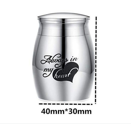 OEM/ODM Stainless Steel Funeral Casket Cat Cremation Urn for No Deformation and Birds
