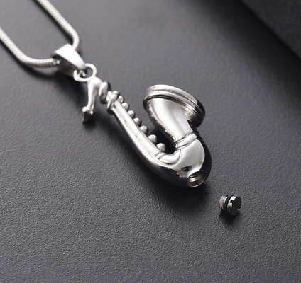 Saxophone Pendant Necklace A Beautiful Memorial for Loved Ones