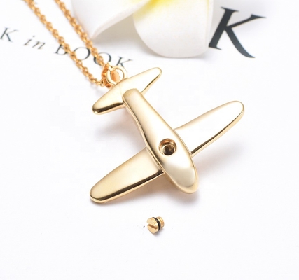 Unique Silver and Gold Color Cremation Jewelry for Ashes Keepsake Locket