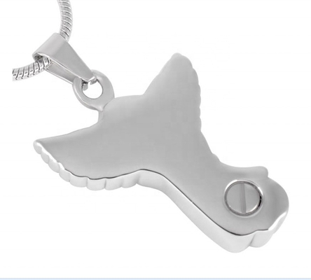 Stainless Steel Lovely Fairy Urn Necklace for Ashes Cremation Pendant Memorial Jewellery