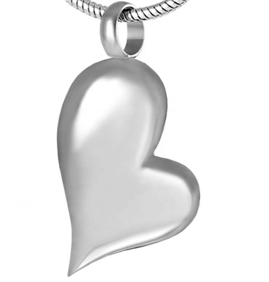 18K Gold Plated Cremation Jewelry For Ashes Pendant Broken Heart Keepsake Urn Necklace