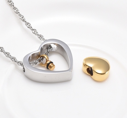 Golden Women's Angel Wing Heart Necklace Birthstone Crystal Pendant for Elegant Style