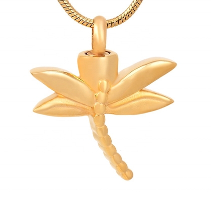 4 Colors Stainless Steel Ash Necklace Pet Funeral Keepsake Cremation Jewelry for Women