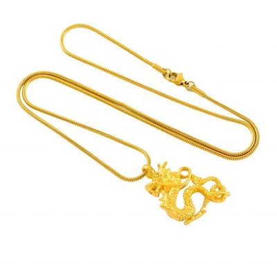 Sample Making Never Fade Dragon Necklace Memorial Pendant Cremation Jewelry Urns For Ashes Keepsake Necklace Men Charms
