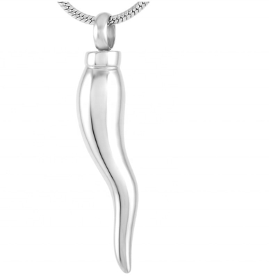 Stainless Steel Necklace for Women Cute Chili Pendant Ashes Holder and Elegant Gifts