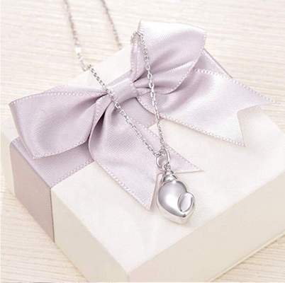 925 Sterling Silver Snail Cremation Pendant Crafted with Care and Attention to Detail