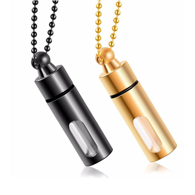 Excellent Memorial Pendant Keepsake with Unique Designs and Openable Glass Container