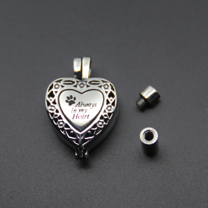 Jewelry Type Stylish Cremation Necklace Keepsake Pendant for Men/Women Funeral Casket