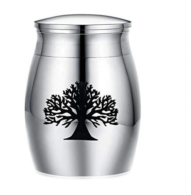 Pet Caskets Urns Stainless Steel Container for Small Animals No Deformation