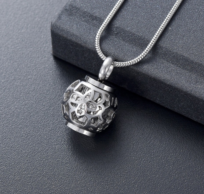 Excellent Ash Holder Keepsake Pendant Locket For Ashes Funeral Memorial Urn Necklace